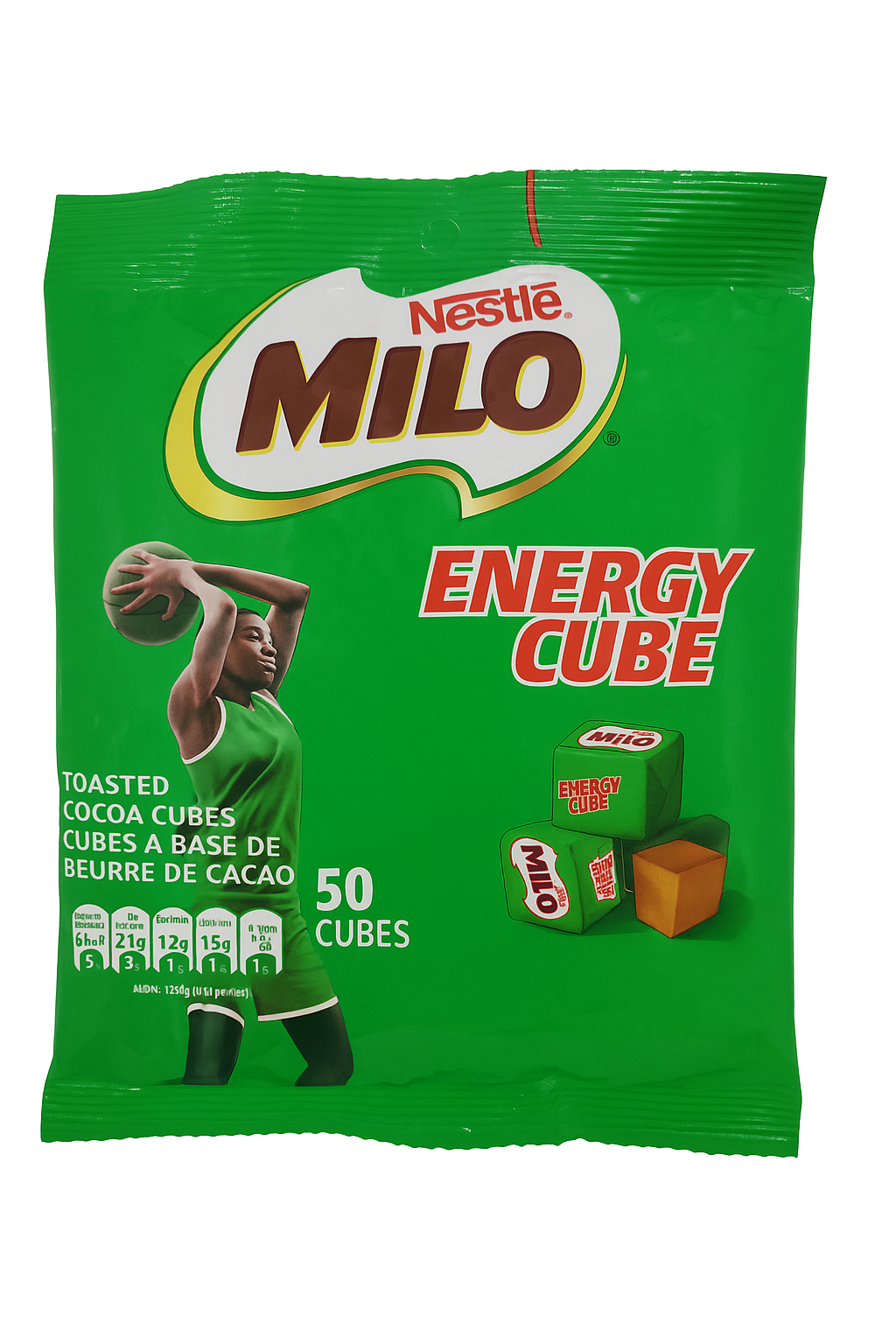 Milo Cubes, 50/pack (energy cubes)