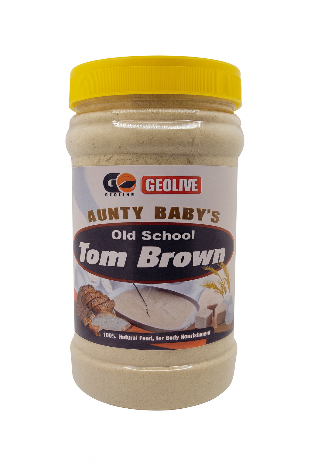 Tom Brown - Roasted Corn Flour, 25oz (Uji ya Mahindi, Koko, Mabela, Pap)