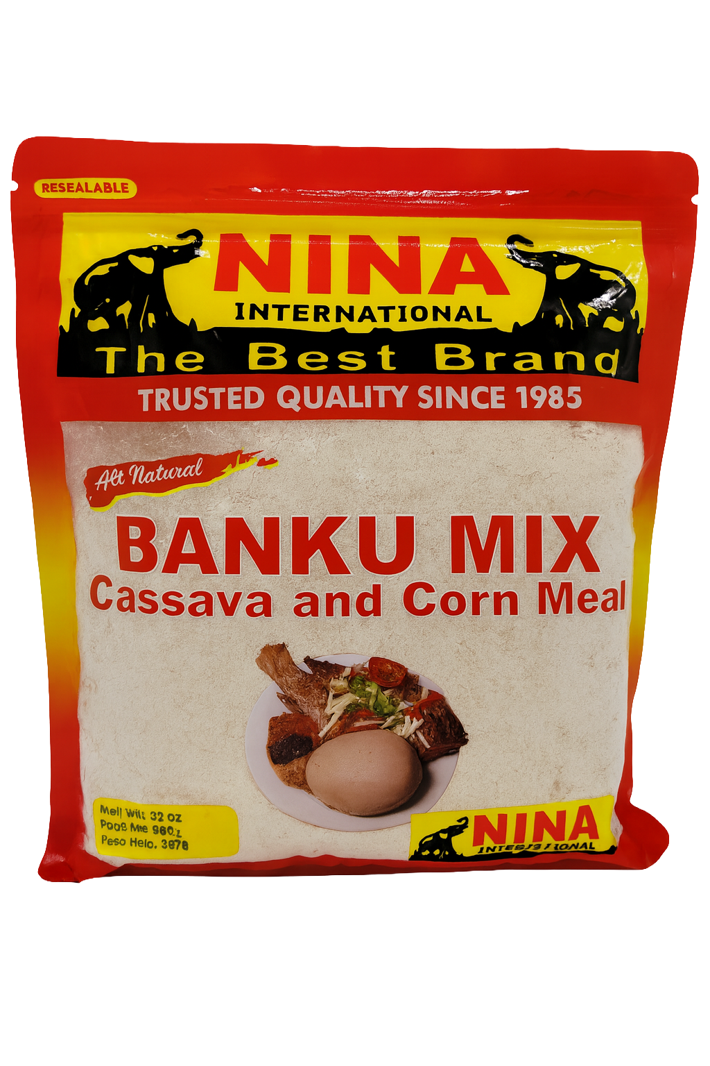 Banku Mix, 32oz