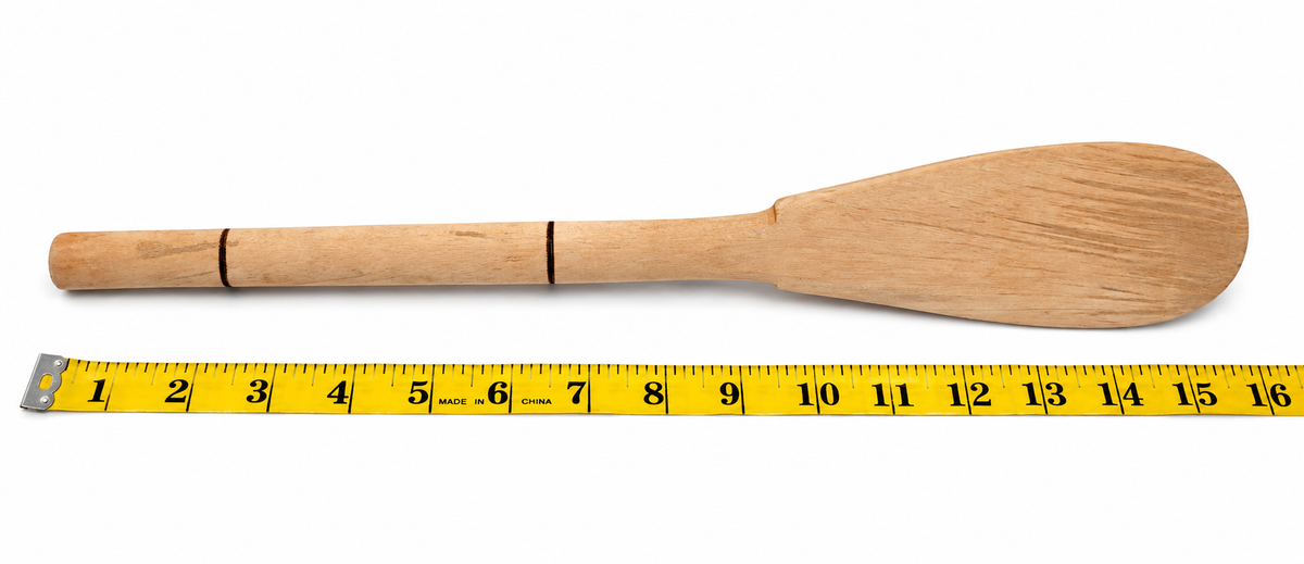 Banku Cooking Stick (fufu stick, baton de foufou, wooden stirring paddle, cooking paddle)