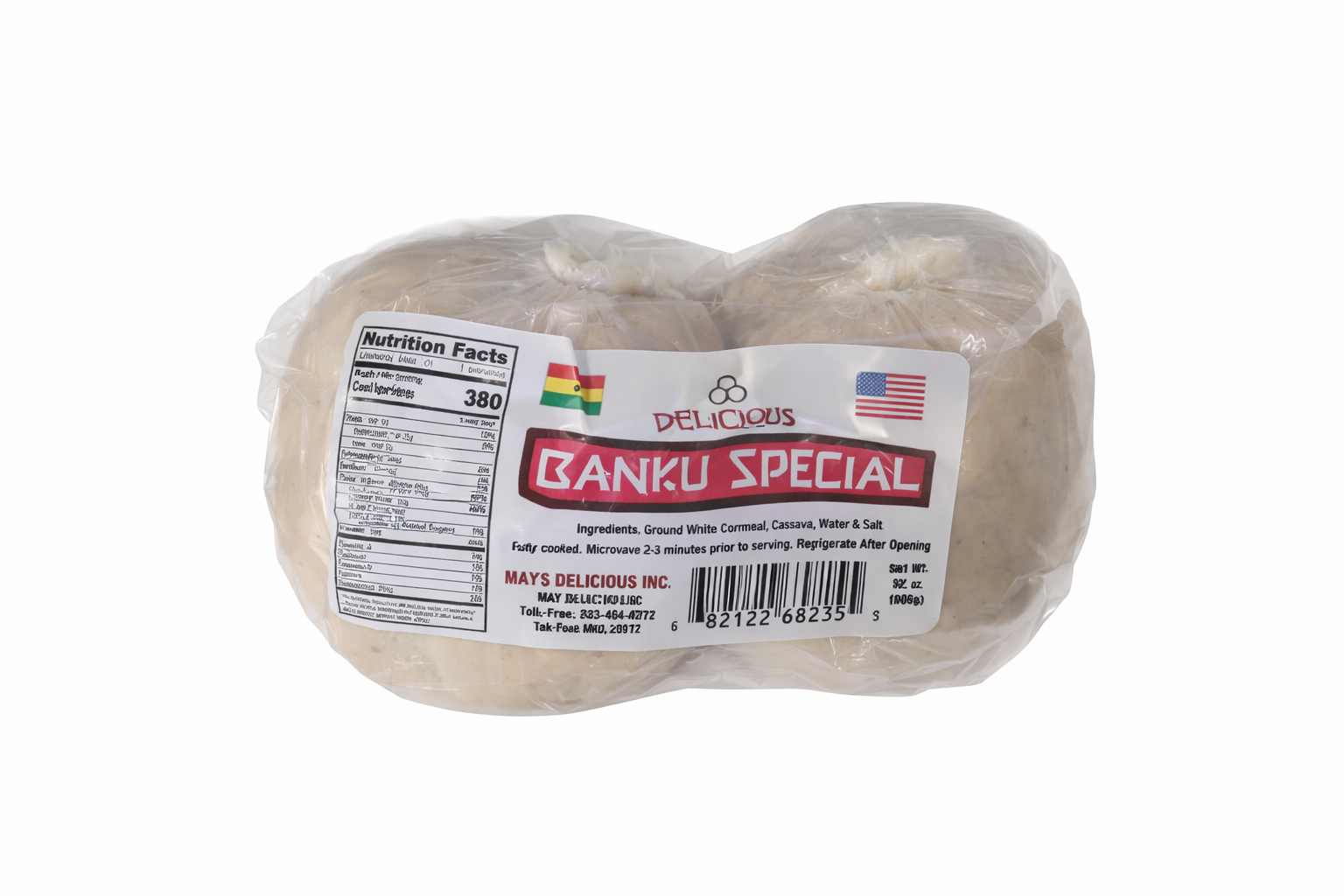Banku (2/pack) kabato, akassa