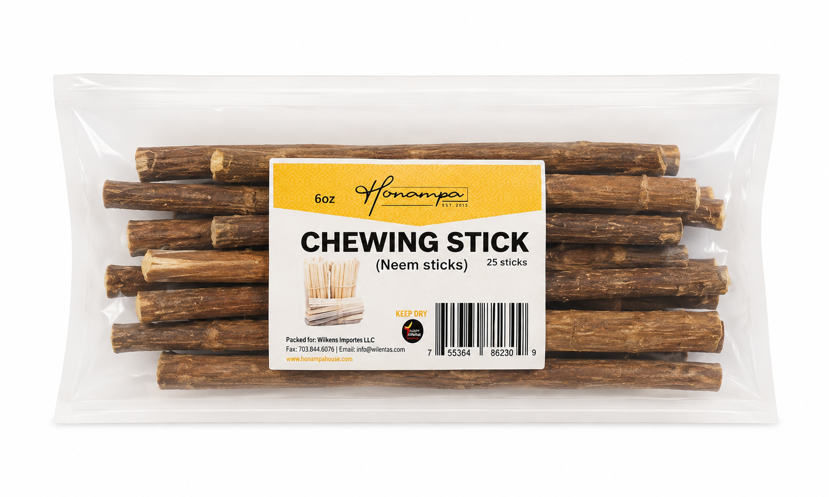 Chewing Stick - Neem Stick (Sɛpɛ, Miswak, Mefakiya, Caday, stick brush, Pako Ijebu)