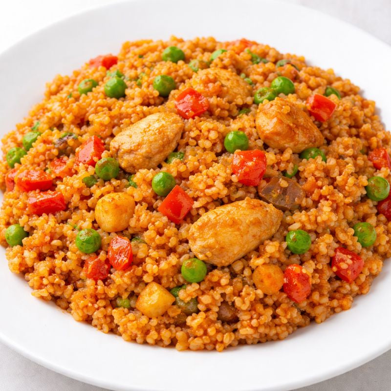 Bulgur Wheat, 24oz (Cracked Wheat, Burghul, Bourghol, Kiepe-Ble, Grueso)