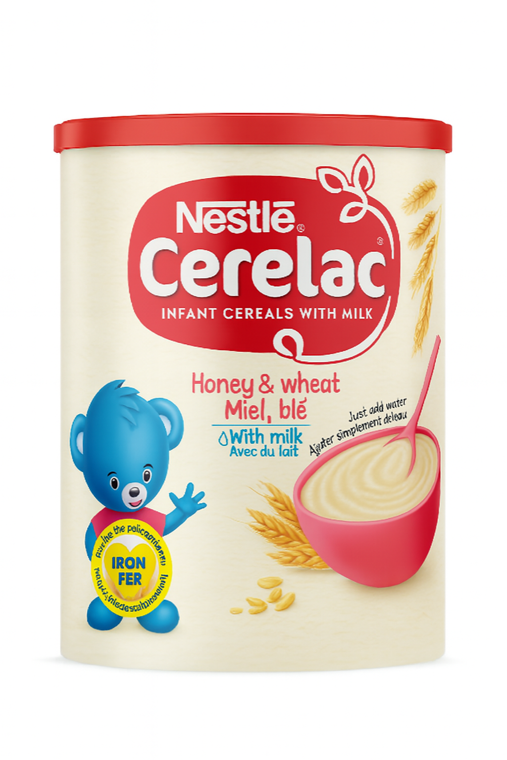 Cerelac – Honey & Wheat, 1KG (Nestlé Infant Cereal with Milk)
