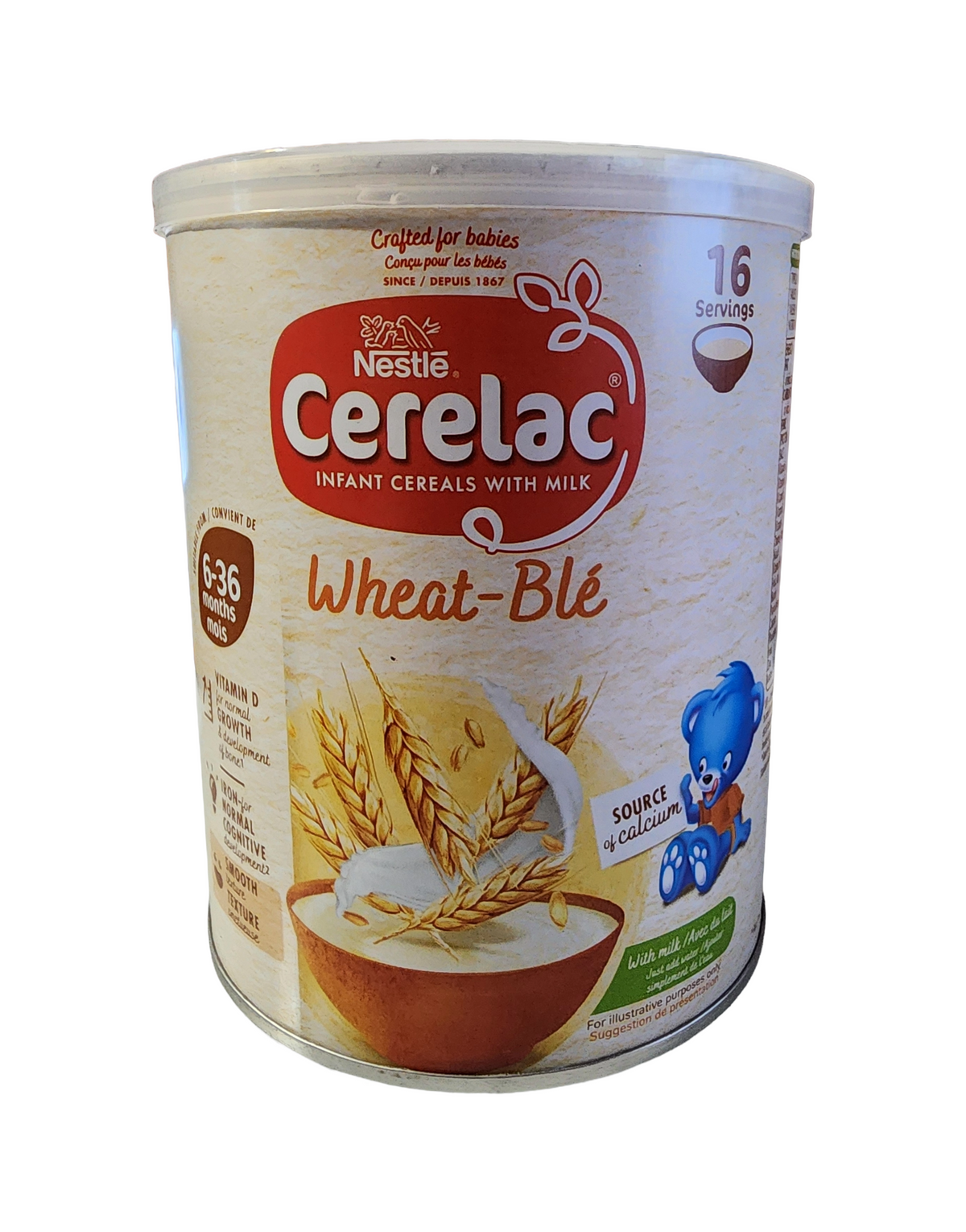 Cerelac - Wheat, 400g (Nestlé Infant Cereal with Wheat)