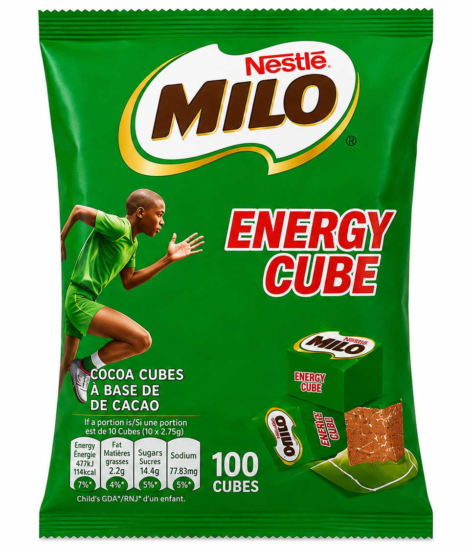 Milo Cubes, 100/pack (energy cubes)