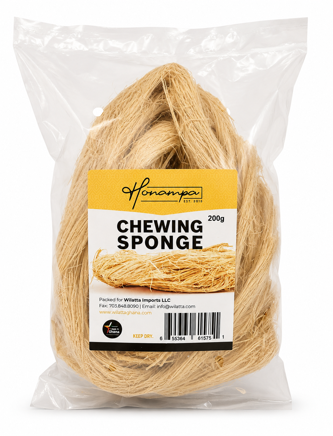 Chewing Sponge (large bag, 7inx9in)