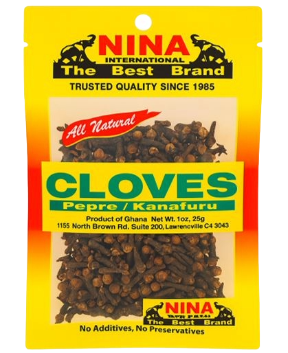 Cloves Pepre, 1oz (Kaninfuru, Karafuu, Keleb,  Naeltjies, Girofle)