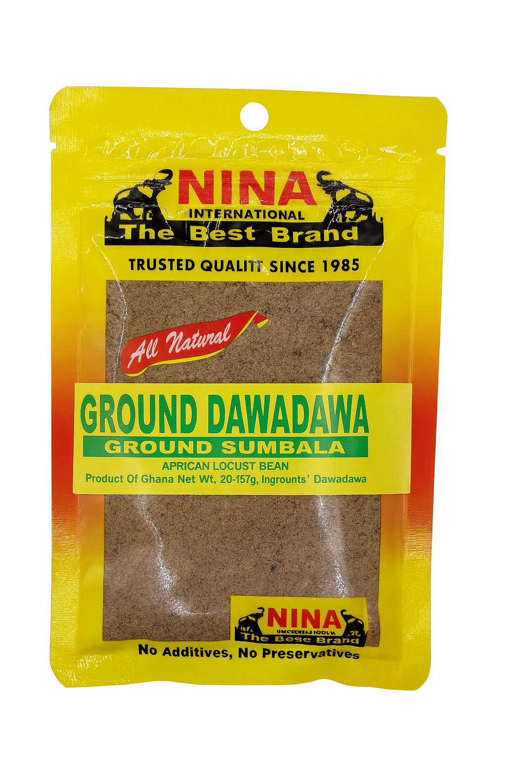 Dawadawa - ground (2oz) Sumbala, Soumbara, Ogiri, Netetou, Daddaw