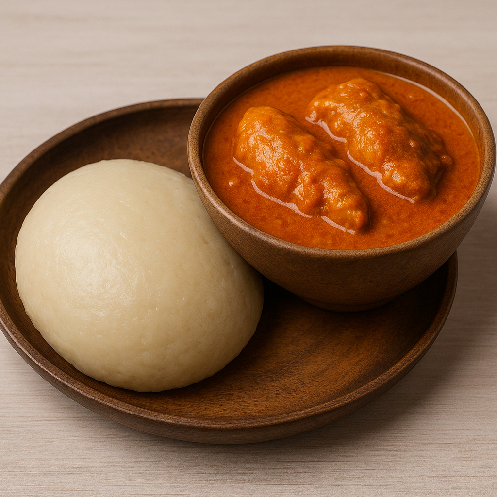 Fufu, Cocoyam Flour (24oz) Amala, Pounded Yam, Foutou, Foufou, Kwanga, Akumé (NEAT)