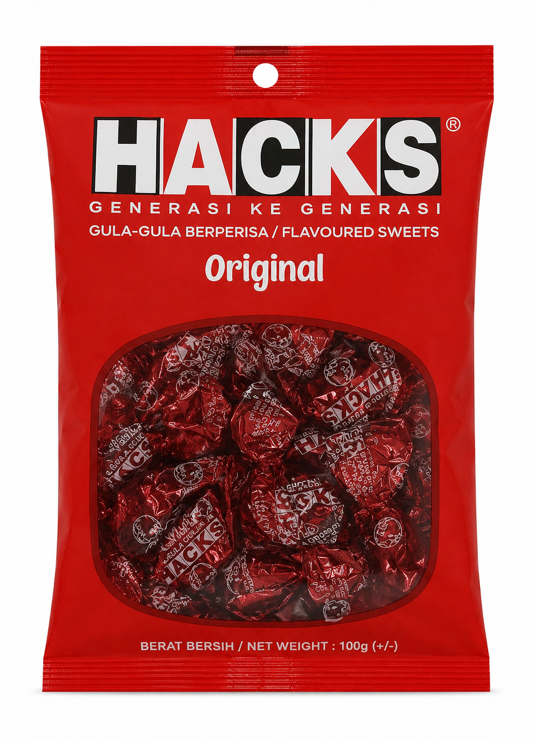 Hacks Candy, 1 pack (100 grams)