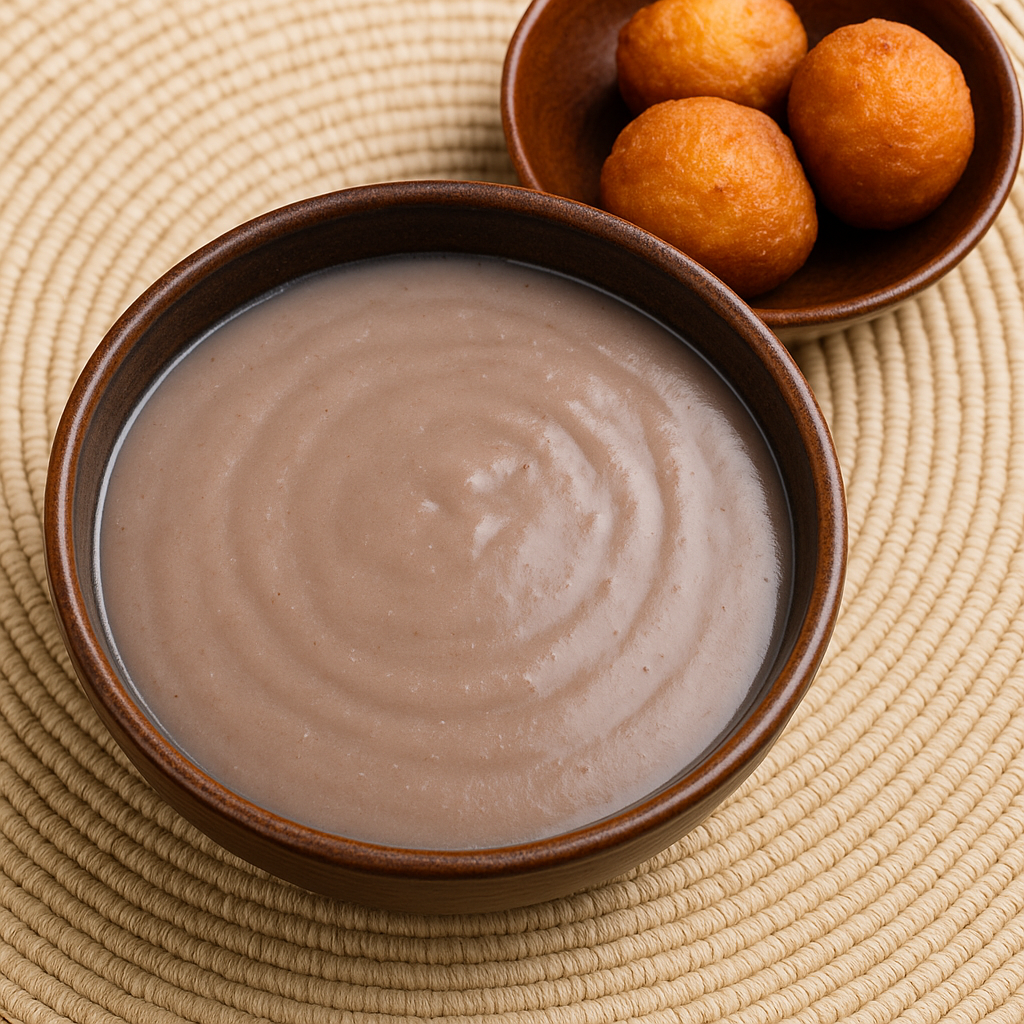 Hausa Koko Porridge (uji, to, sanke, lakh, akamu, pap)