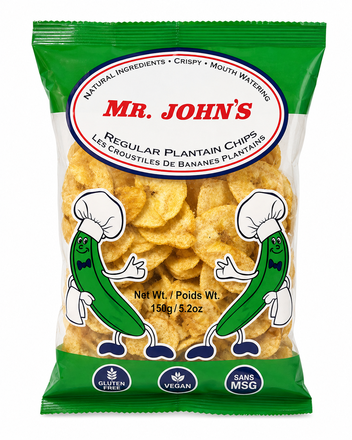 Plantain Chips-small (kpekere, plantain crisps, chips de banane plantain) 5.2oz