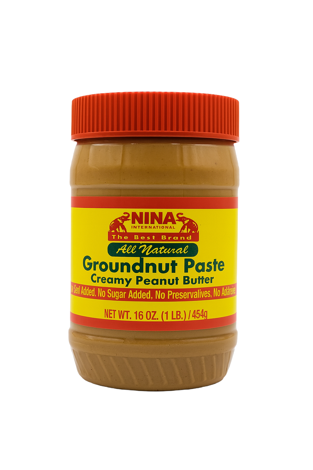 Groundnut Paste (creamy peanut butter, groundnut butter, Pâte d'arachide)