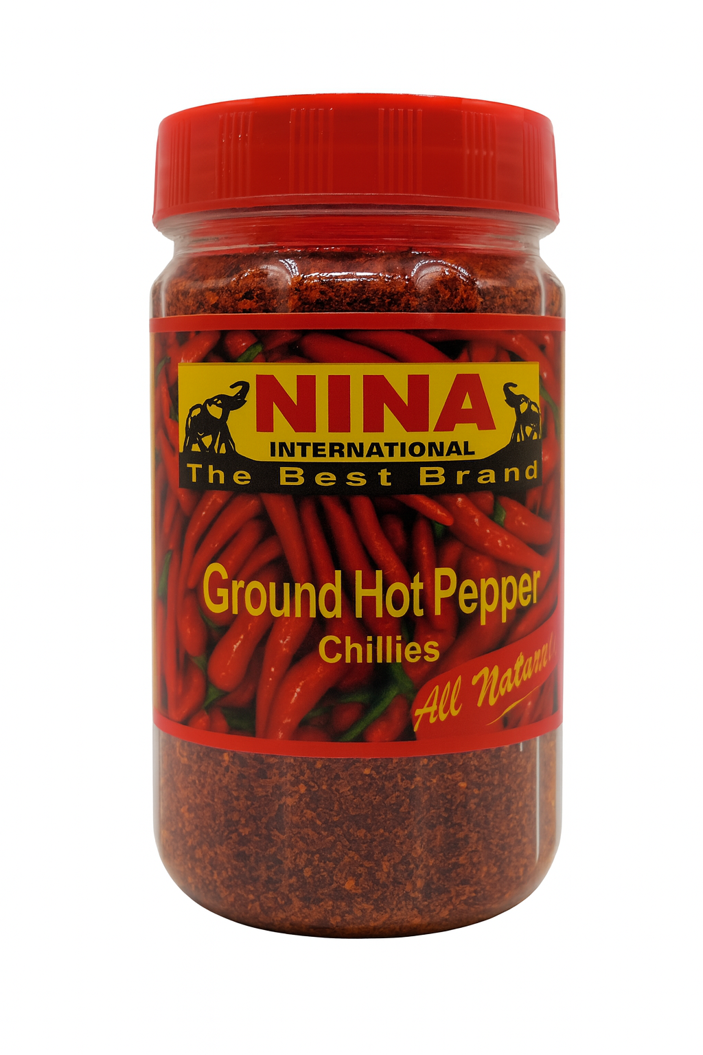 Hot Pepper Chilies - Ground (chillies) 5oz (mako ground, shito powder, piment moulu, filfil ahmar, chili powder)