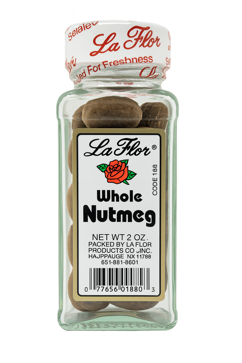 Nutmeg-Whole, 2oz (ehuru, muscade, noix de muscade)