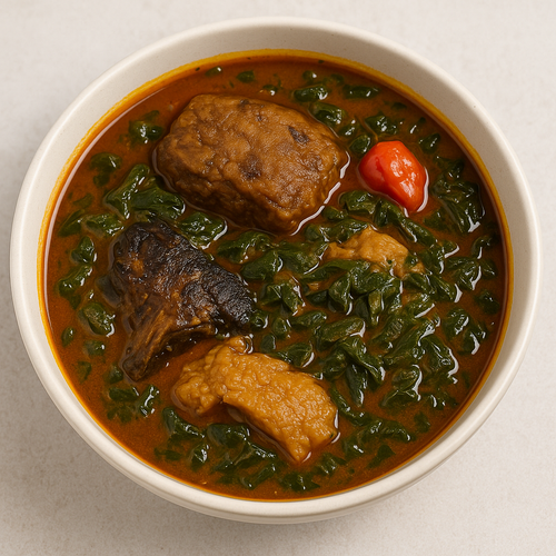 Abemu Dro, 27oz (Banga soup base / Ofe Akwu mix, Sauce Graine, Mbanga soup, Amiwo, Moambe sauce)