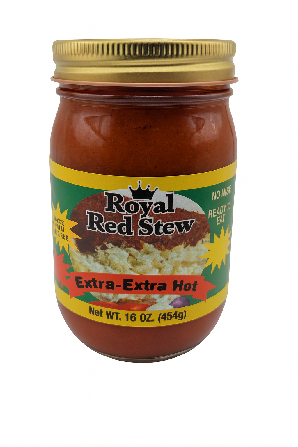 Jollof Sauce, Extra-Extra Hot (16oz) ceebu  jën, Riz sauté épicé, riz gras (Royal Red Stew)