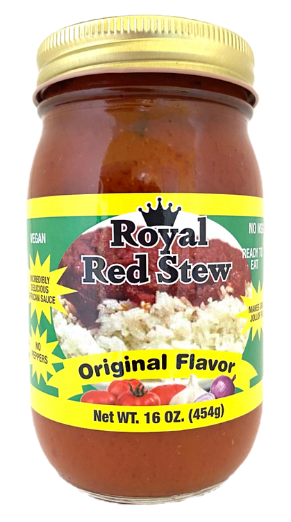 Jollof Sauce, Original (16oz) ceebu  jën, Riz sauté épicé, riz gras (Royal Red Stew)