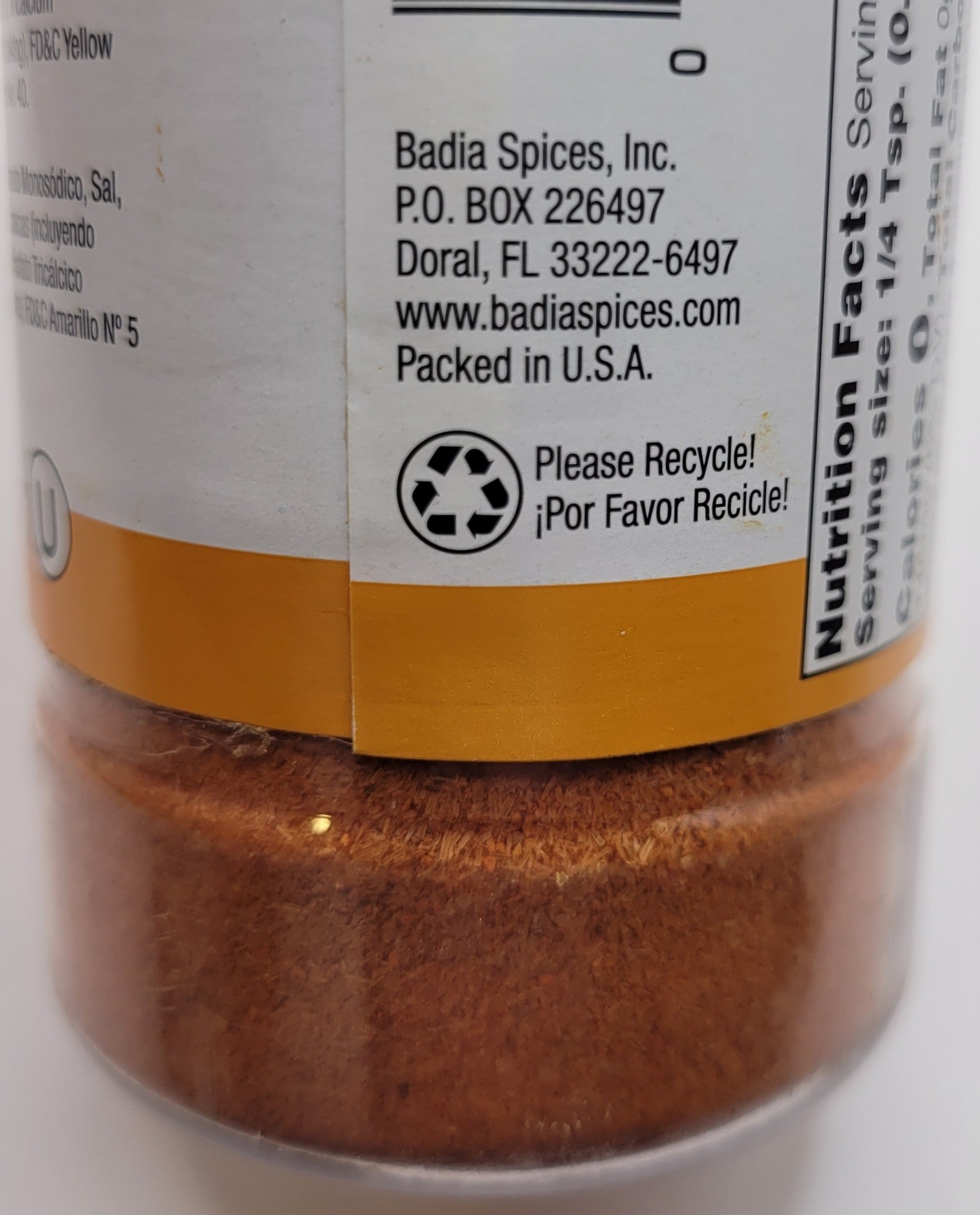 Sazon with Coriander & Annatto Seasoning (Badia, 7oz)