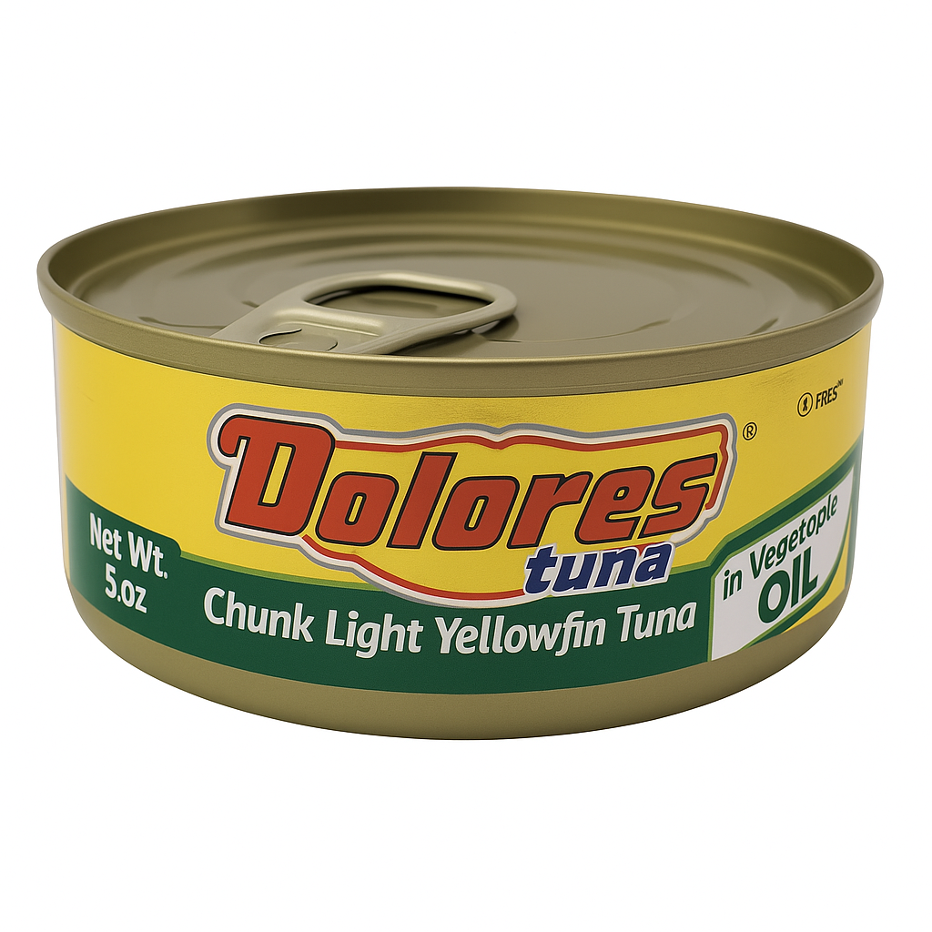 Yellow Fin Tuna in Oil - 5 oz (titus fish, canned tuna, tona asa)