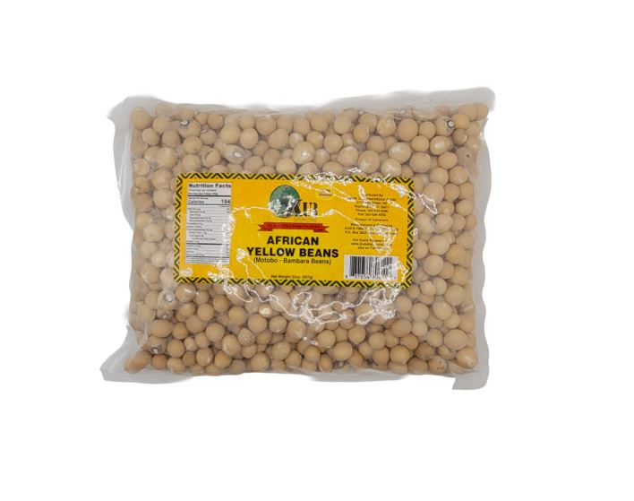 African Yellow Beans, 32oz (motoho, bambara beans, aboboi, ditloo, mubono)