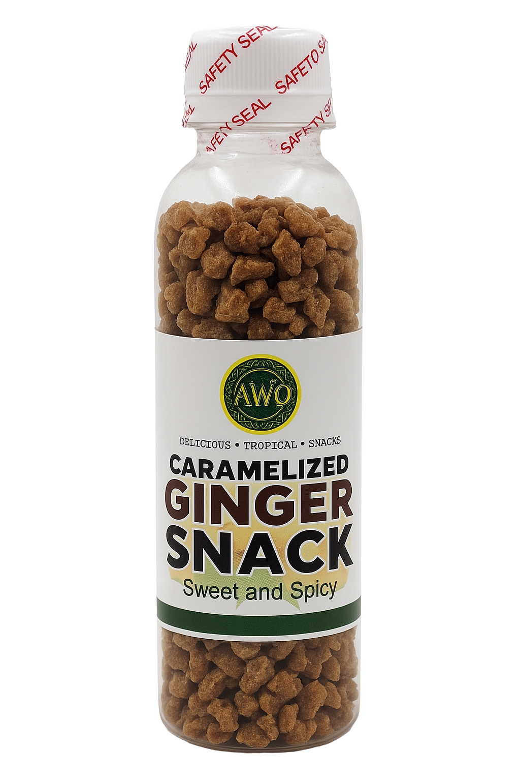 Ginger Chips, Caramelized, 5oz