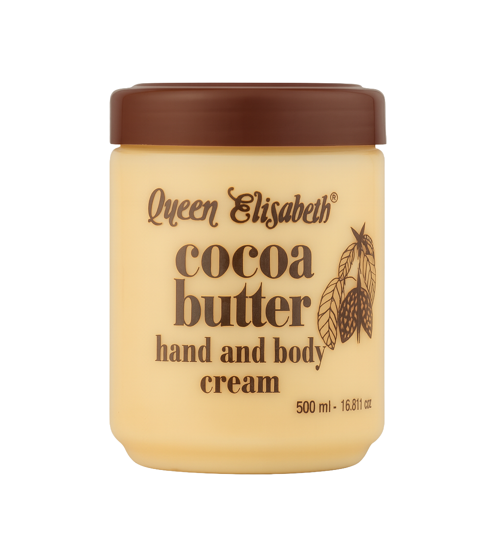 Cocoa Butter, Hand & Body Cream - 16.9oz (Queen Elisabeth/Elizabeth)