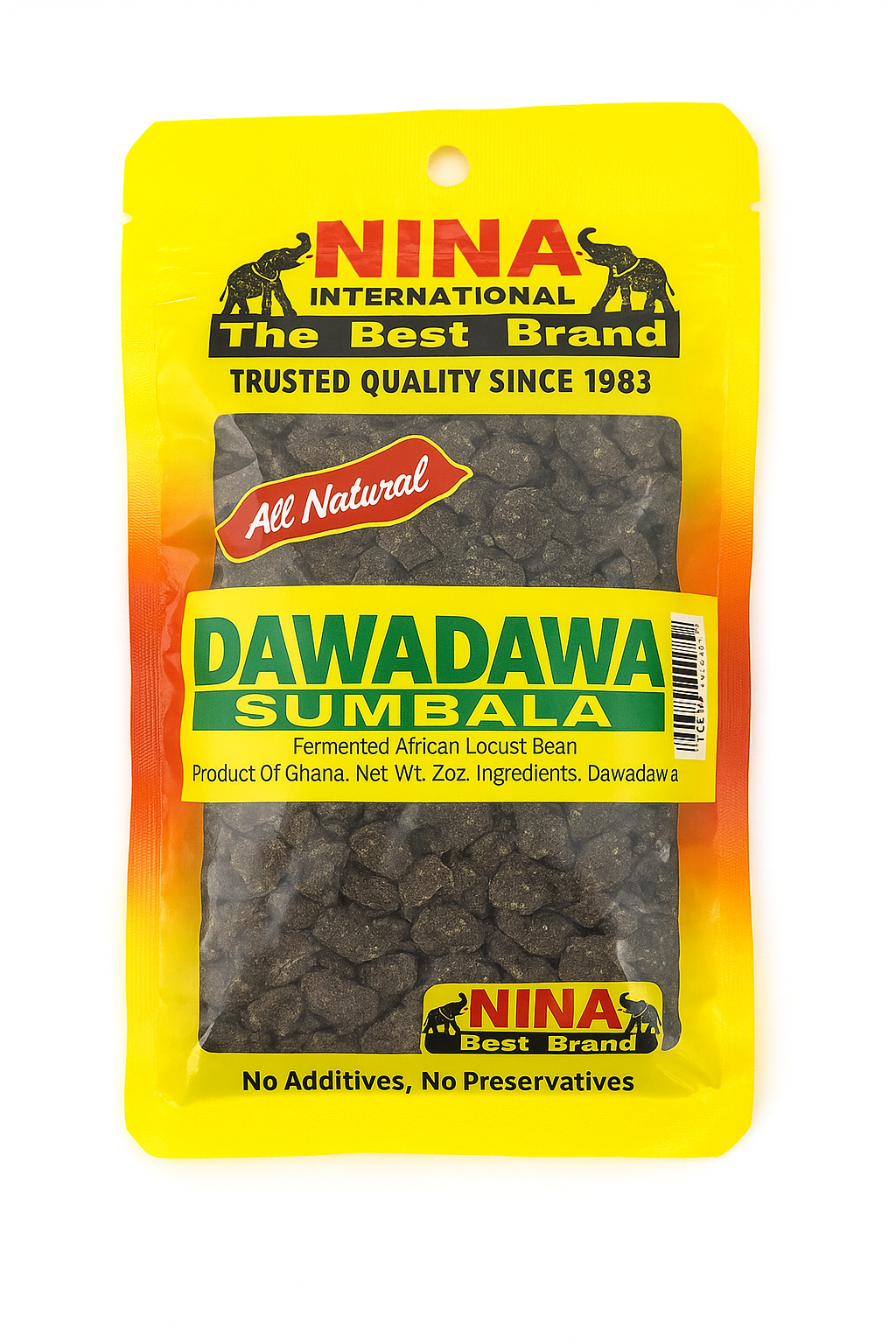 Dawadawa - whole (2oz) Sumbala