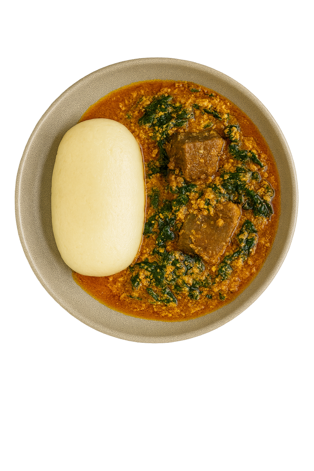 Fufu, Plantain Flour (24oz) Amala, Pounded Yam, Foutou, Foufou, Kwanga, Akumé (Tropiway)
