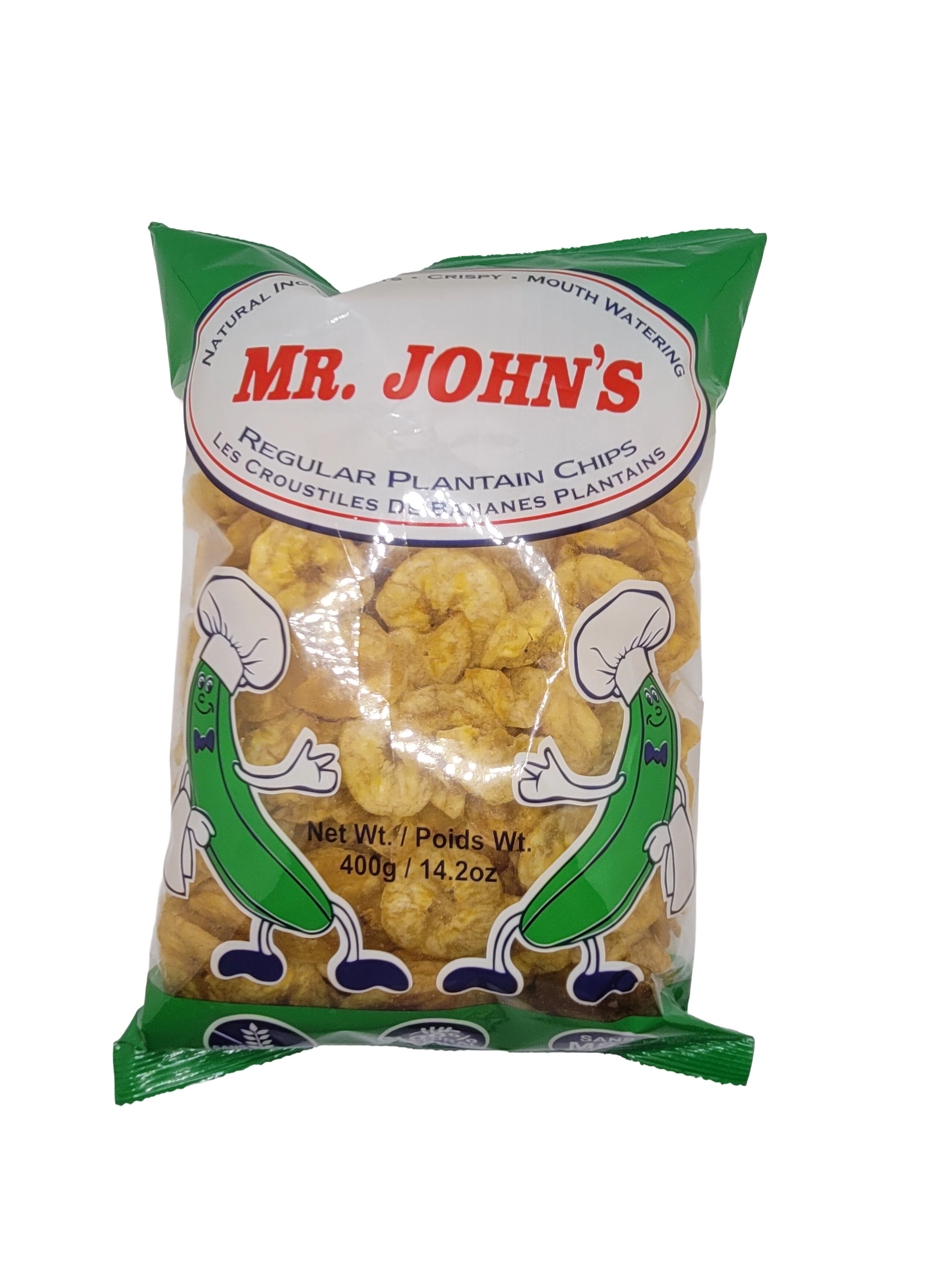 Plantain Chips (kpekere, plantain crisps, chips de banane plantain) Mr. Johns