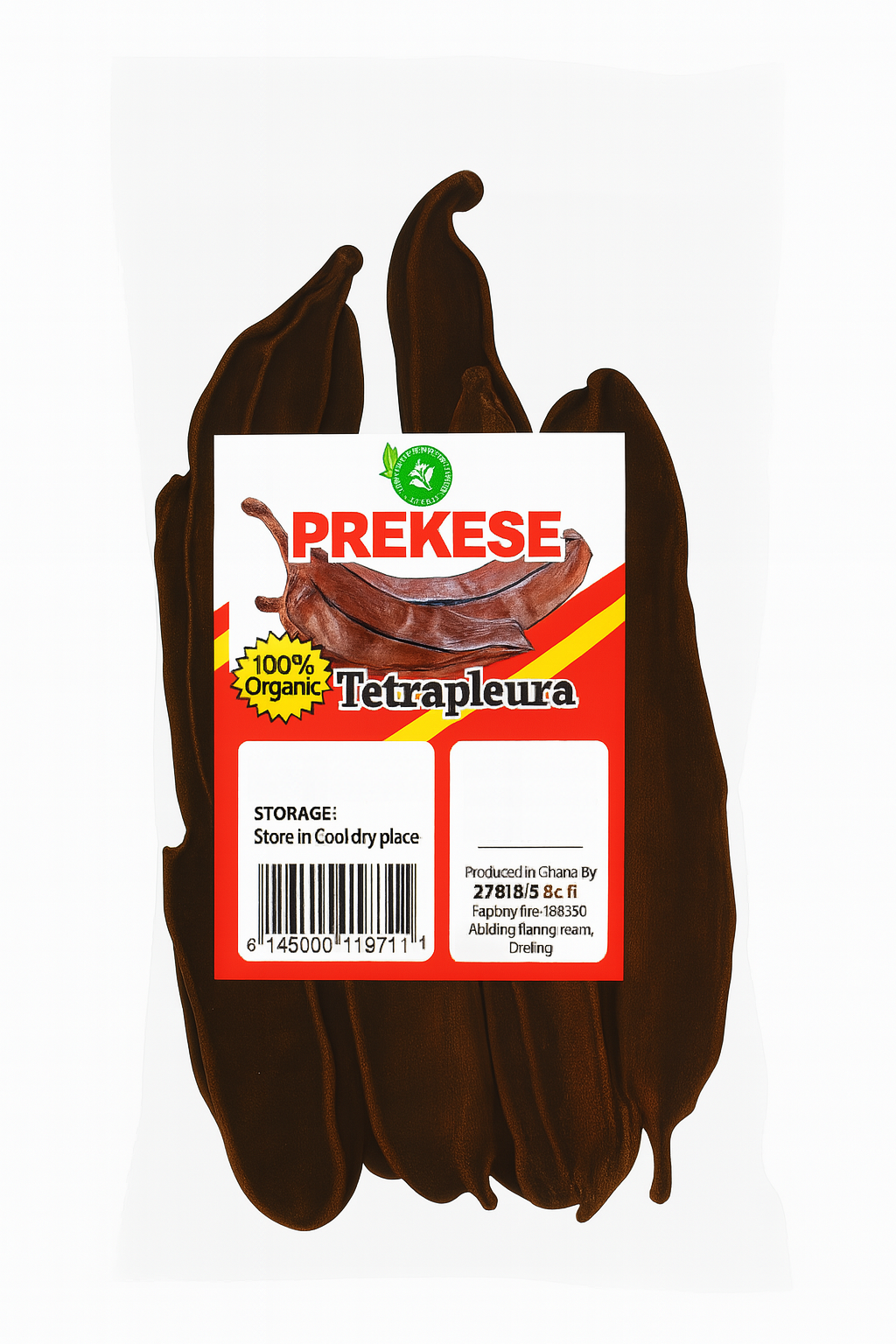 PREKESE (Tetrapleura tetraptera) – 100% Organic (Aidan Fruit, Essessang, Tetrapleura Palm)