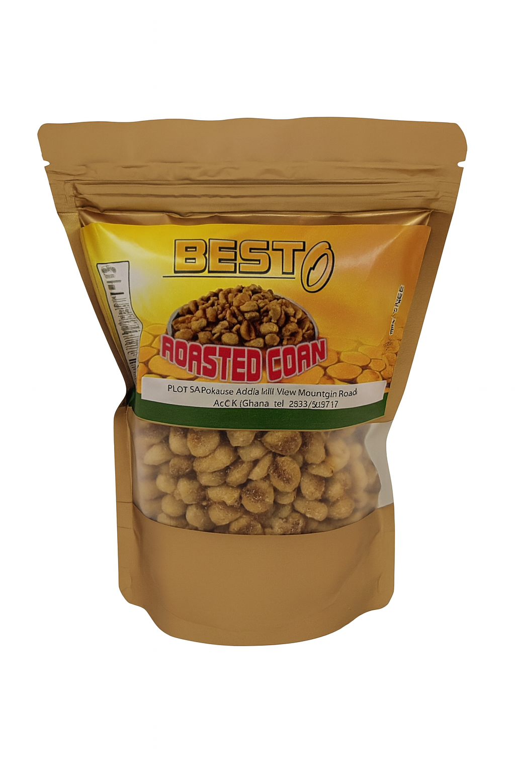 Roasted Corn Nuts, 250g (maize snacks, mais grille, kokoro corn)