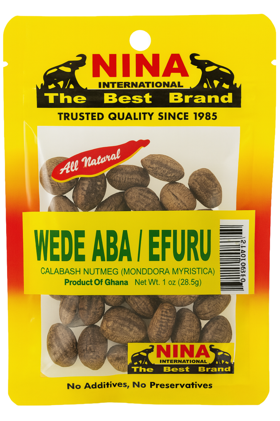 Wede Aba / Efuru – Calabash Nutmeg (Monodora Myristica, Efuru,  Ariwo, Njansang, Ehuru, Akpi, Gboma, Wama, Wede Aba))